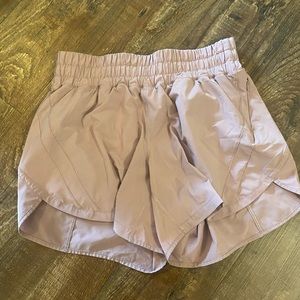 Lululemon shorts, mauve, size 8